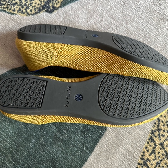 Rothy’s Point toe Mustard 7W - Picture 2 of 4